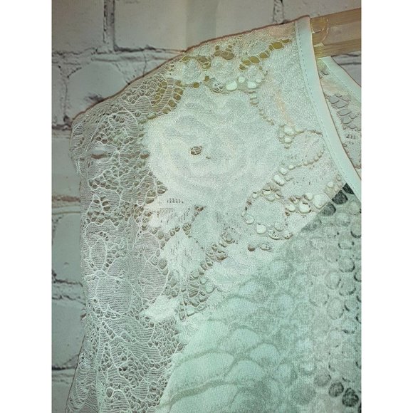 Alberto Makali Snake Print Asymmetrical Top Size XL - Picture 6 of 8